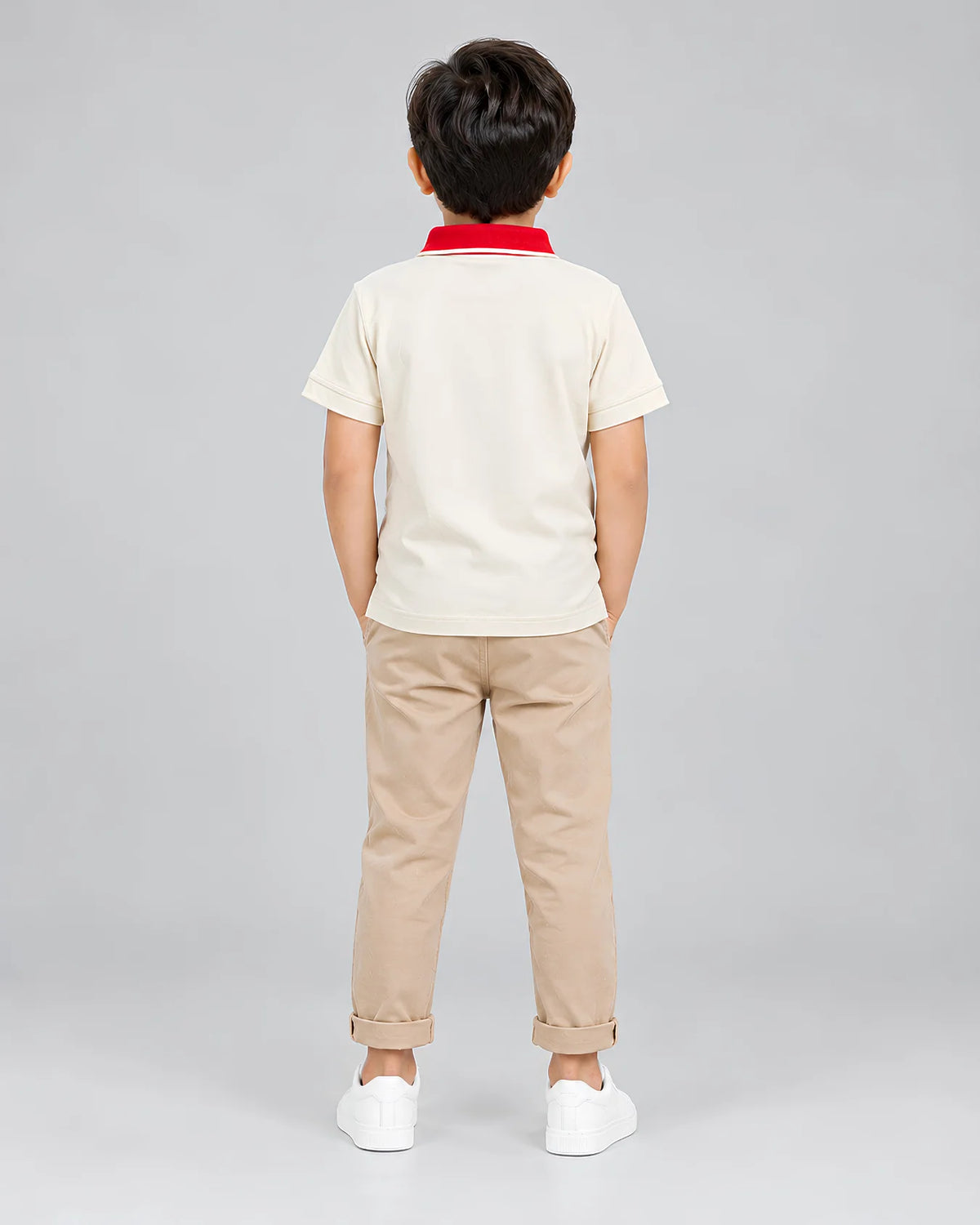 Boys Premium Striped Polo Shirt