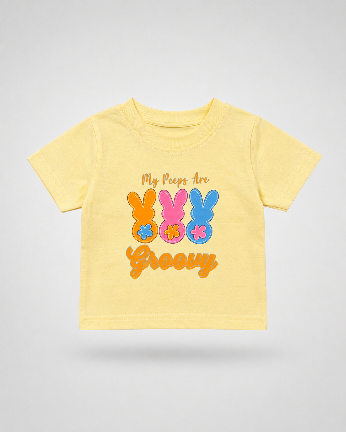 Girl's Premium Yellow T-Shirt