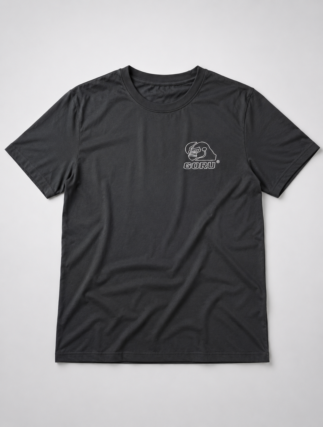 Men's Premium Goru White & Black T-Shirt