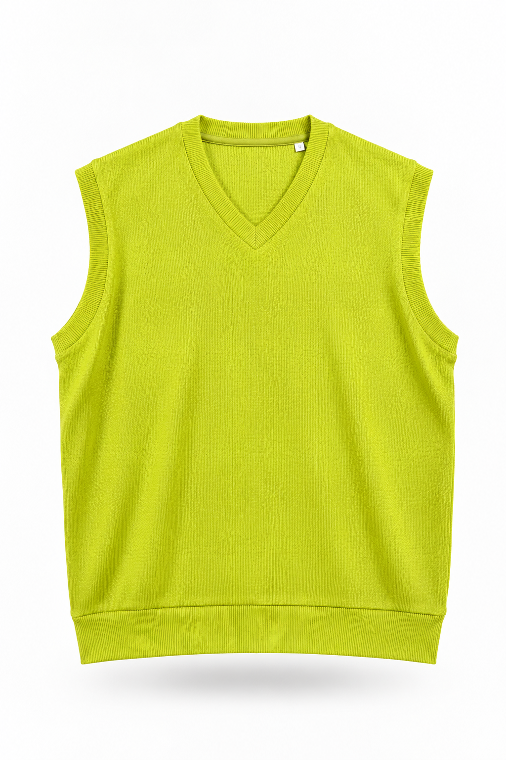Men's Premium L-T Green Knitted Vest