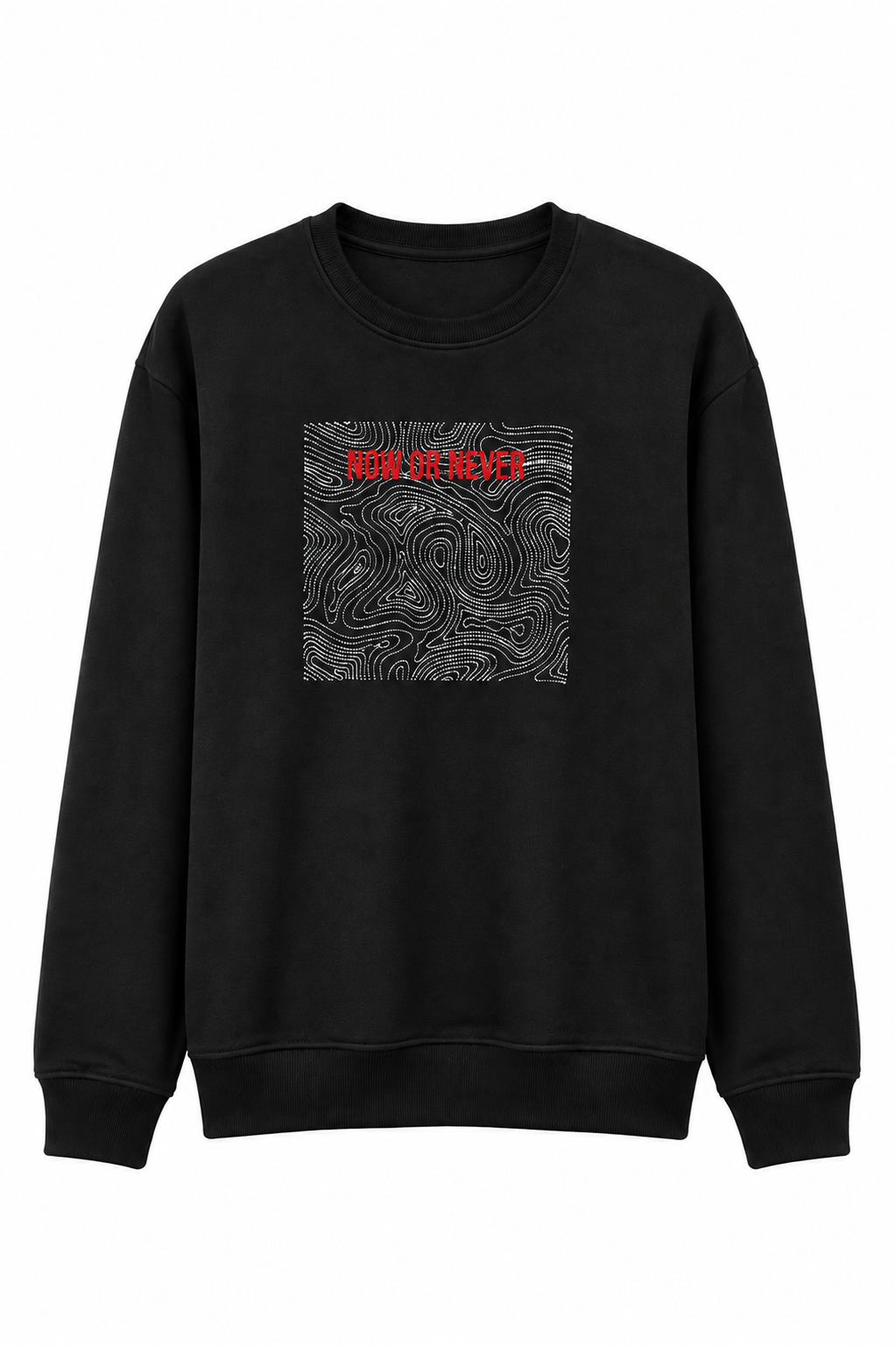 Men's Premium Black Sweatshirt