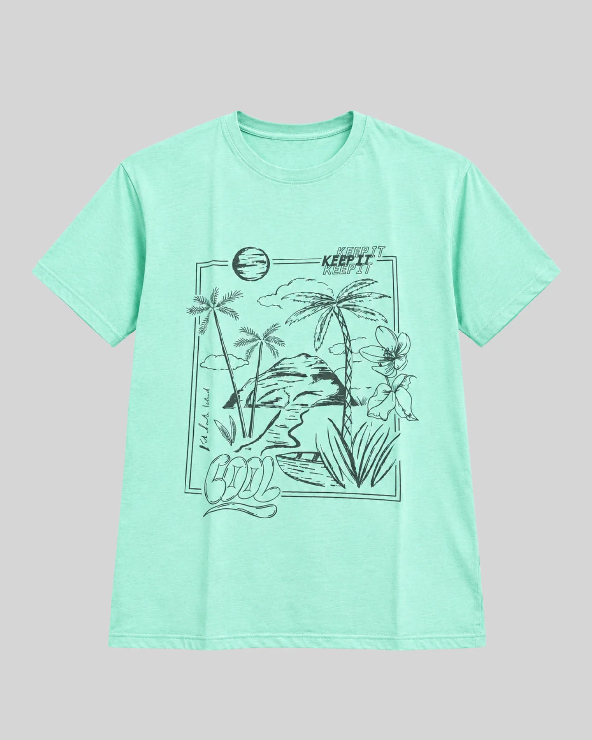 Women's Mint Green Keep It Cool T-Shirt
