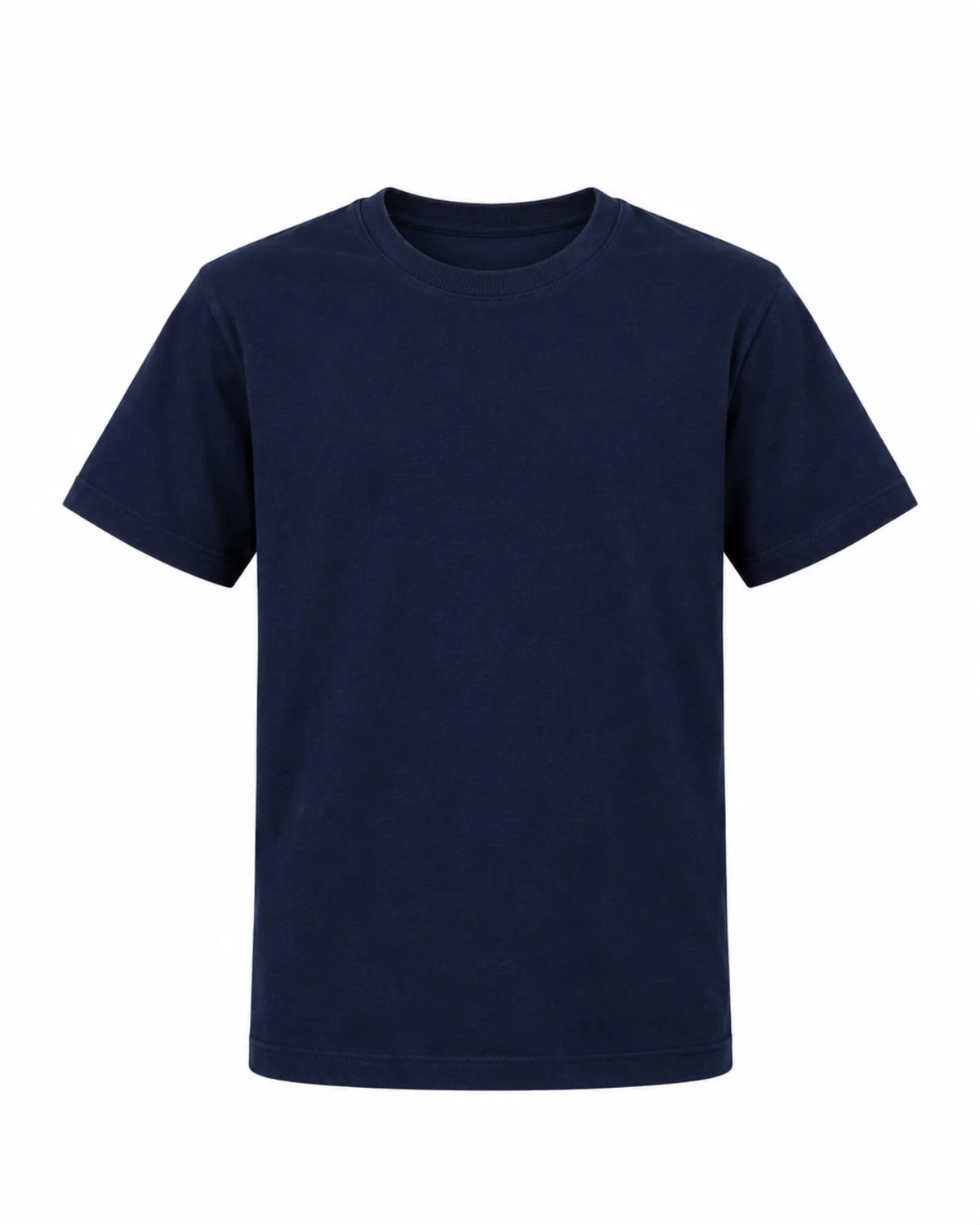 Boys Premium Plain Crew Neck T-Shirt