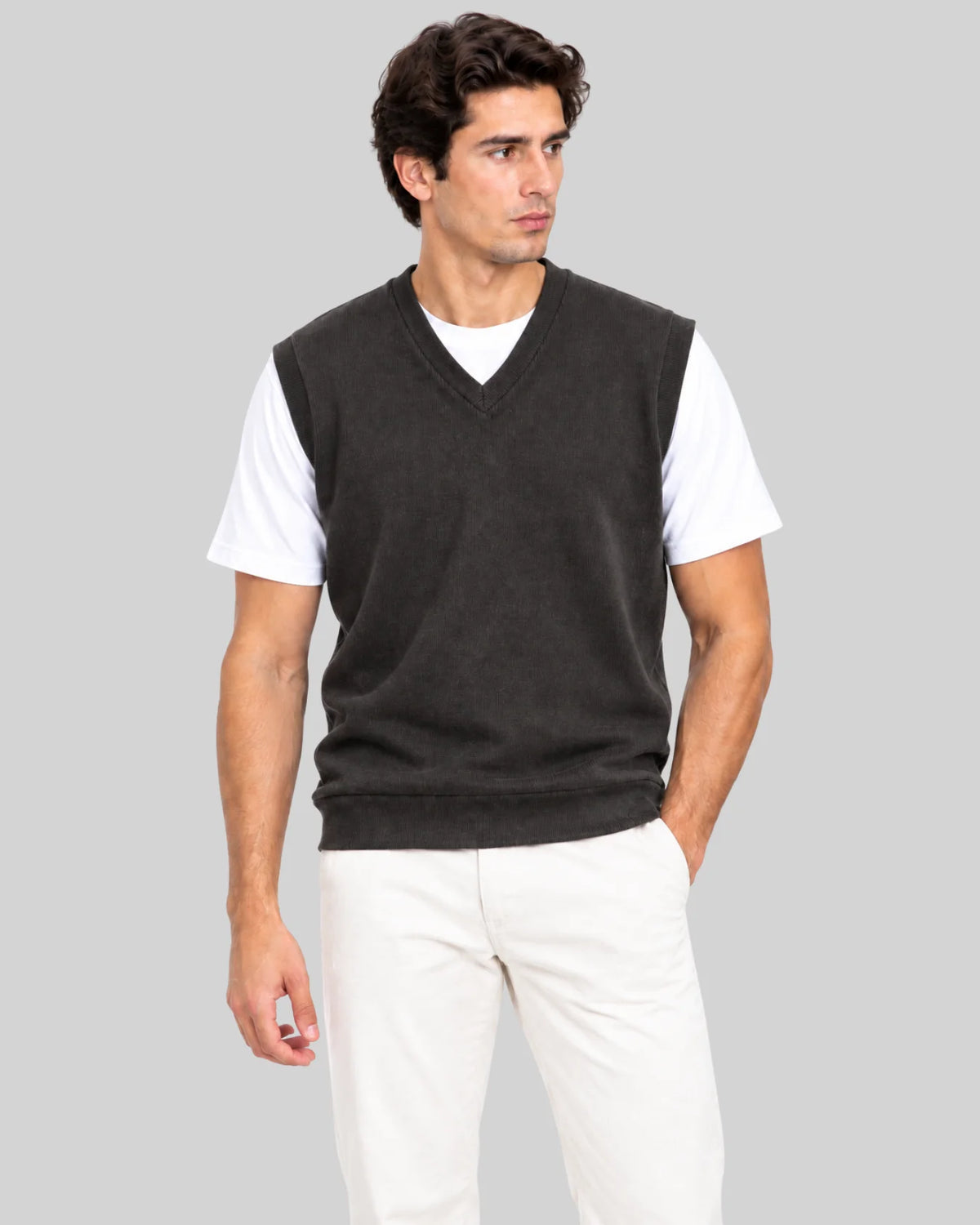 Men's Premium Knitted Vest - Multiple Colors