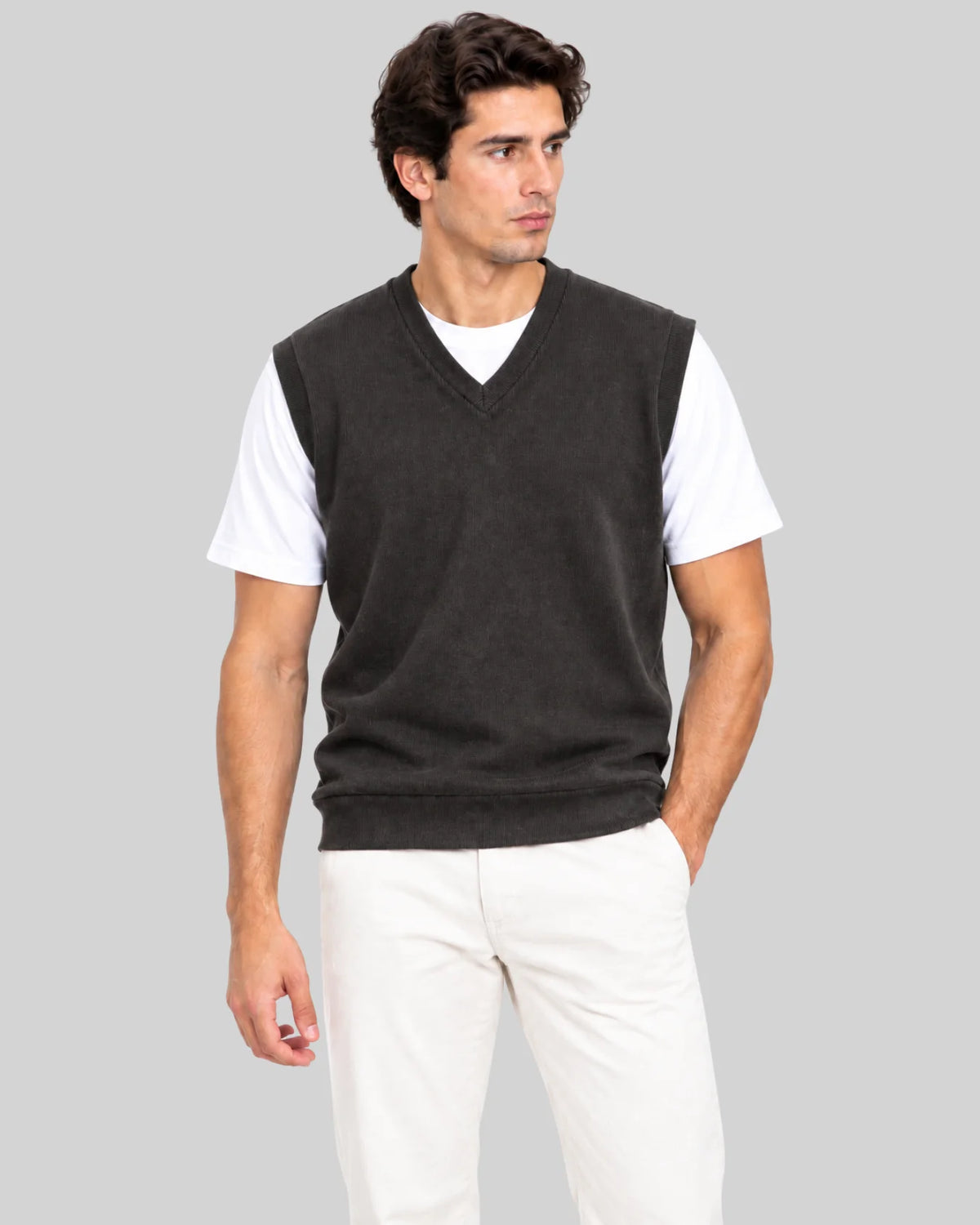 Men's Premium Knitted Vest - Multiple Colors