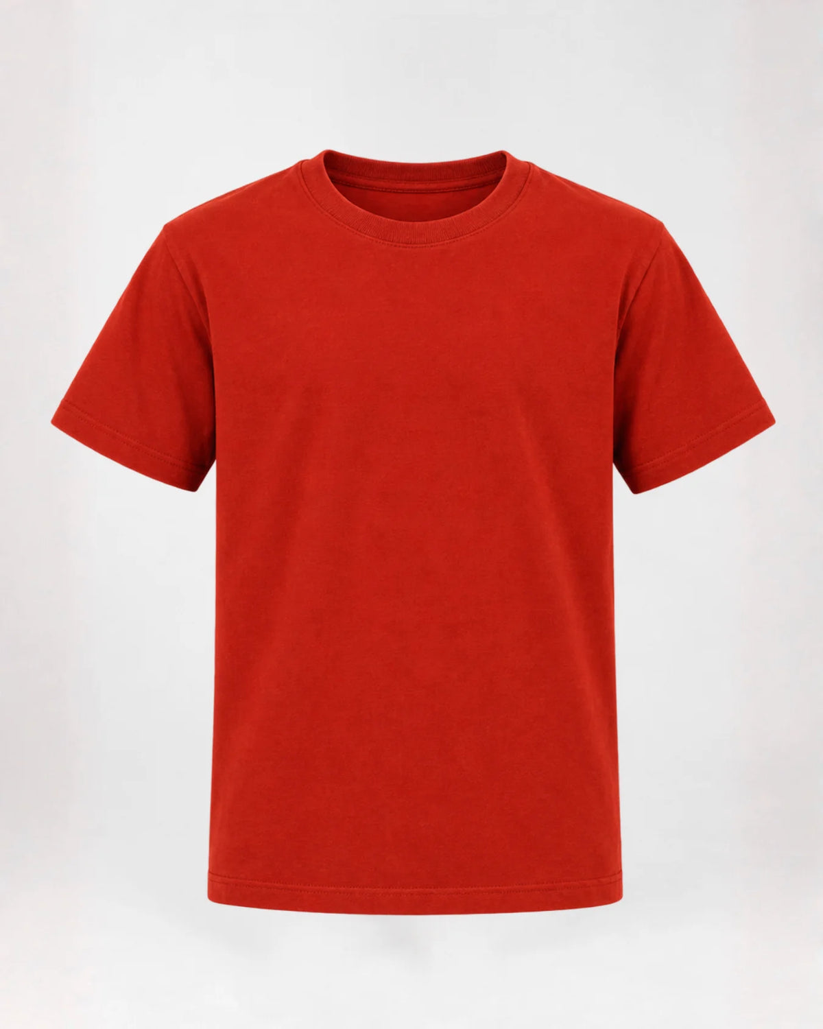 Boys Premium Plain Crew Neck T-Shirt