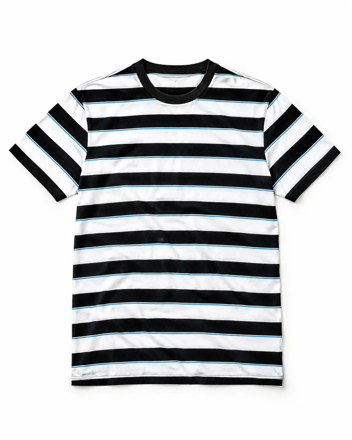 Men's Premium Stripe Round Neck T-Shirt