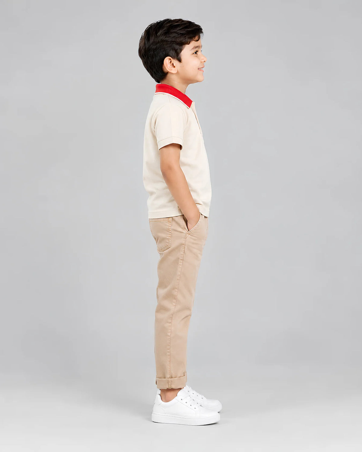Boys Premium Striped Polo Shirt