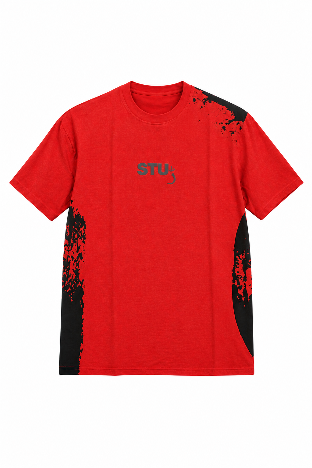 Men's Premium Brown Printed T-Shirt