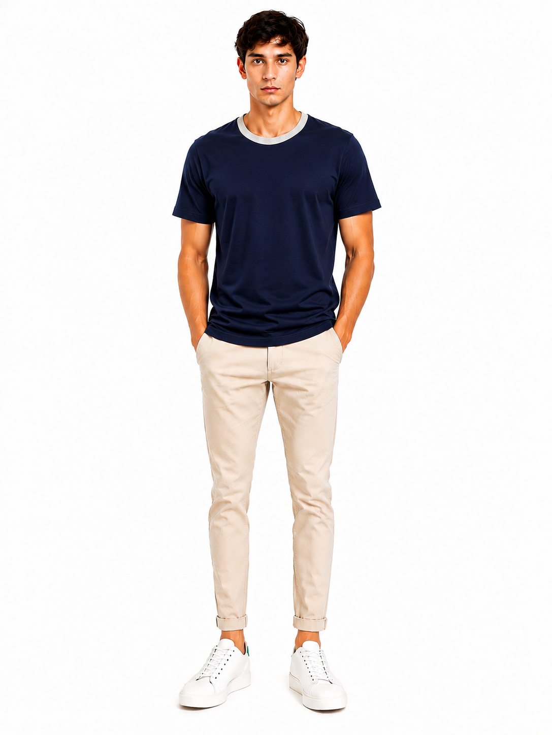 Men's Premium Navy T-Shirt