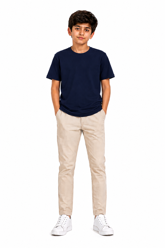 Boy's Premium Navy T-Shirt