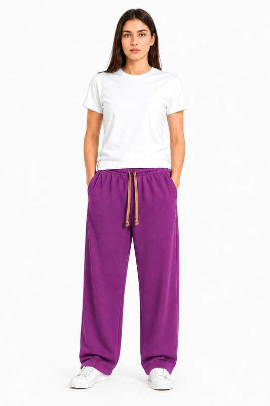 Woman's Premium Purple Trouser