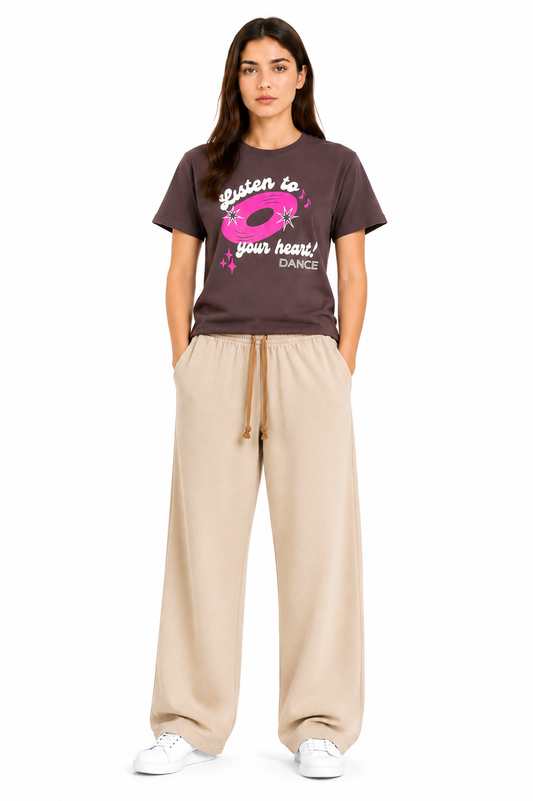 Girl's Premium Charcoal T-Shirt