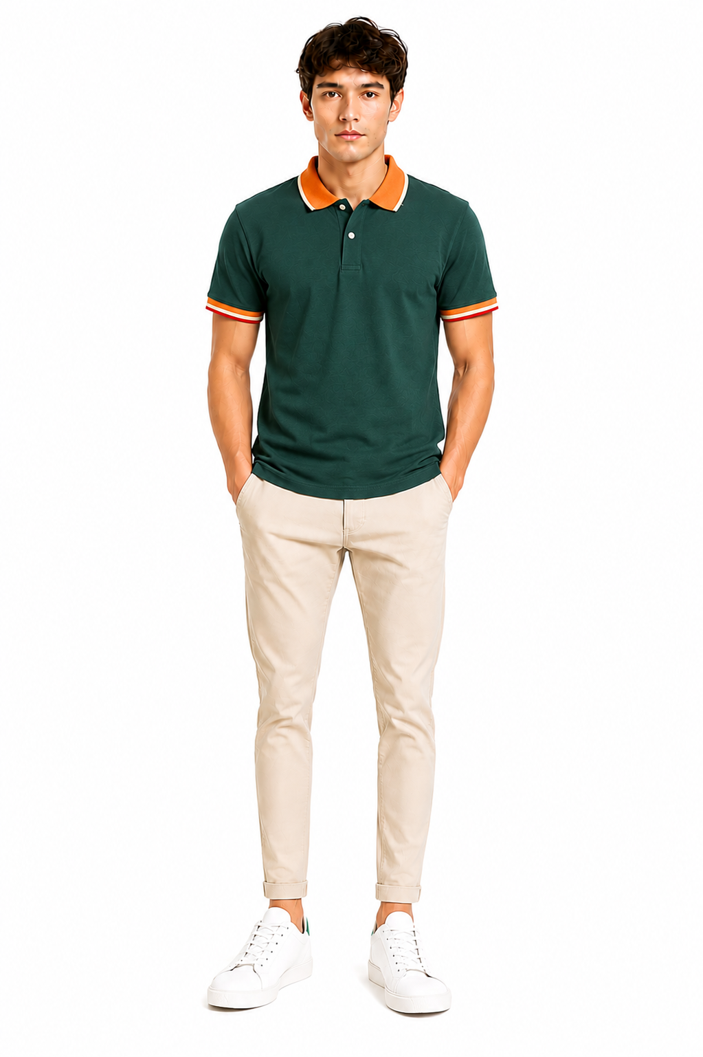 Men's Premium Green Polo Shirt