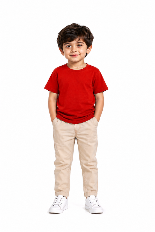 Boy's Premium Brown T-Shirt