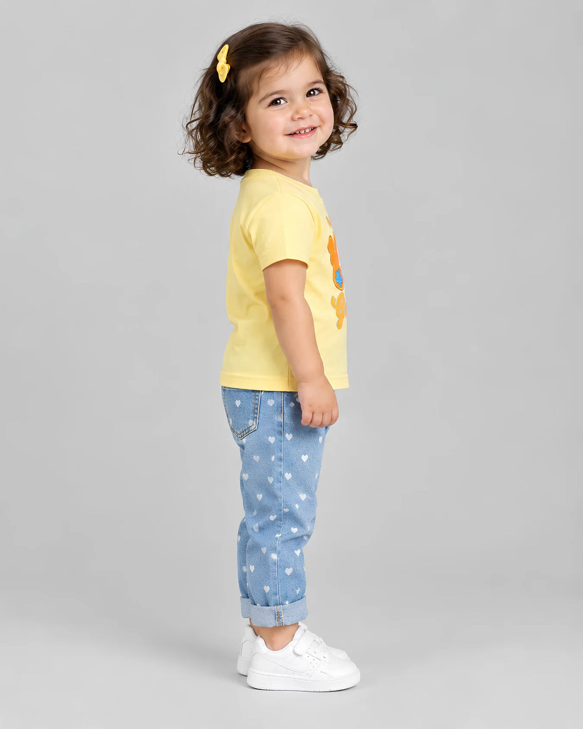 Girl's My Peeps Are Groovy Graphic T-Shirt