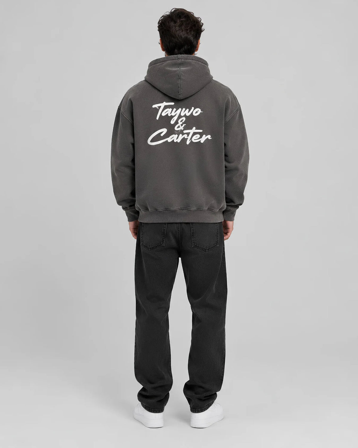 Men's Heavy Weight Premium Charcoal Hoodie