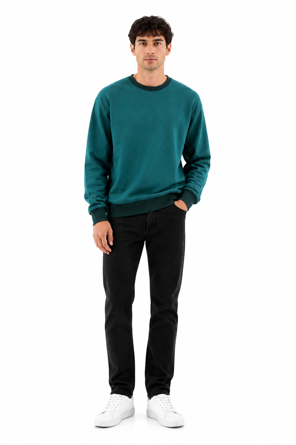 Men's Premium Teal Sweatshirt