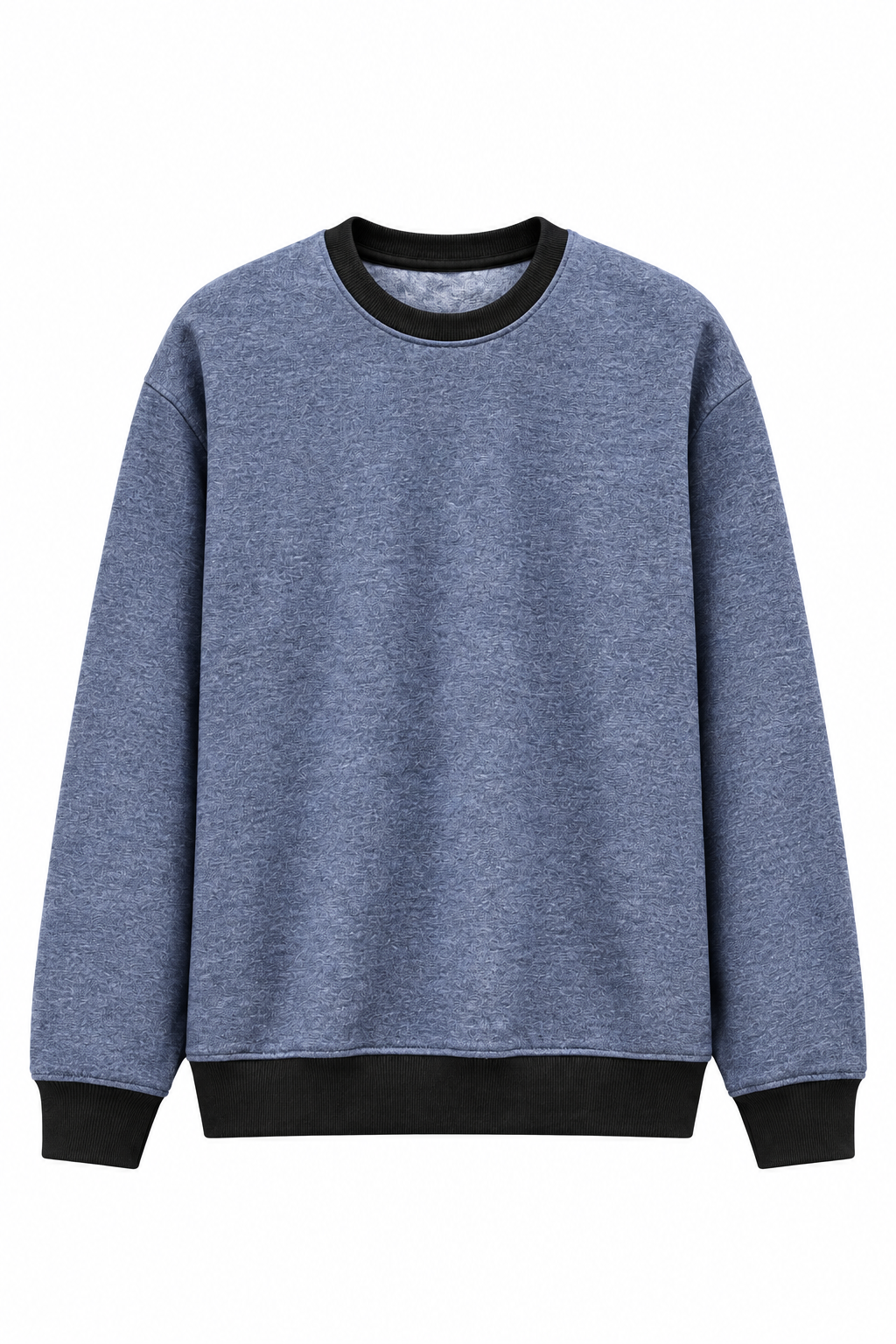 Men's Premium Jeans Blue Sweatshirt