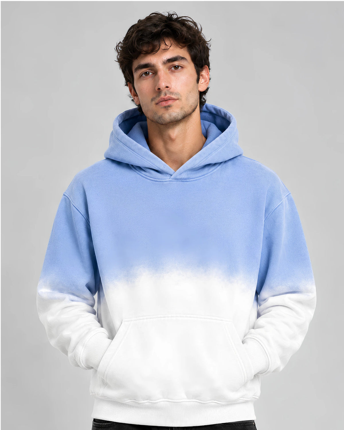 Men's Heavy Weight Premium Dip Dye Hoodie