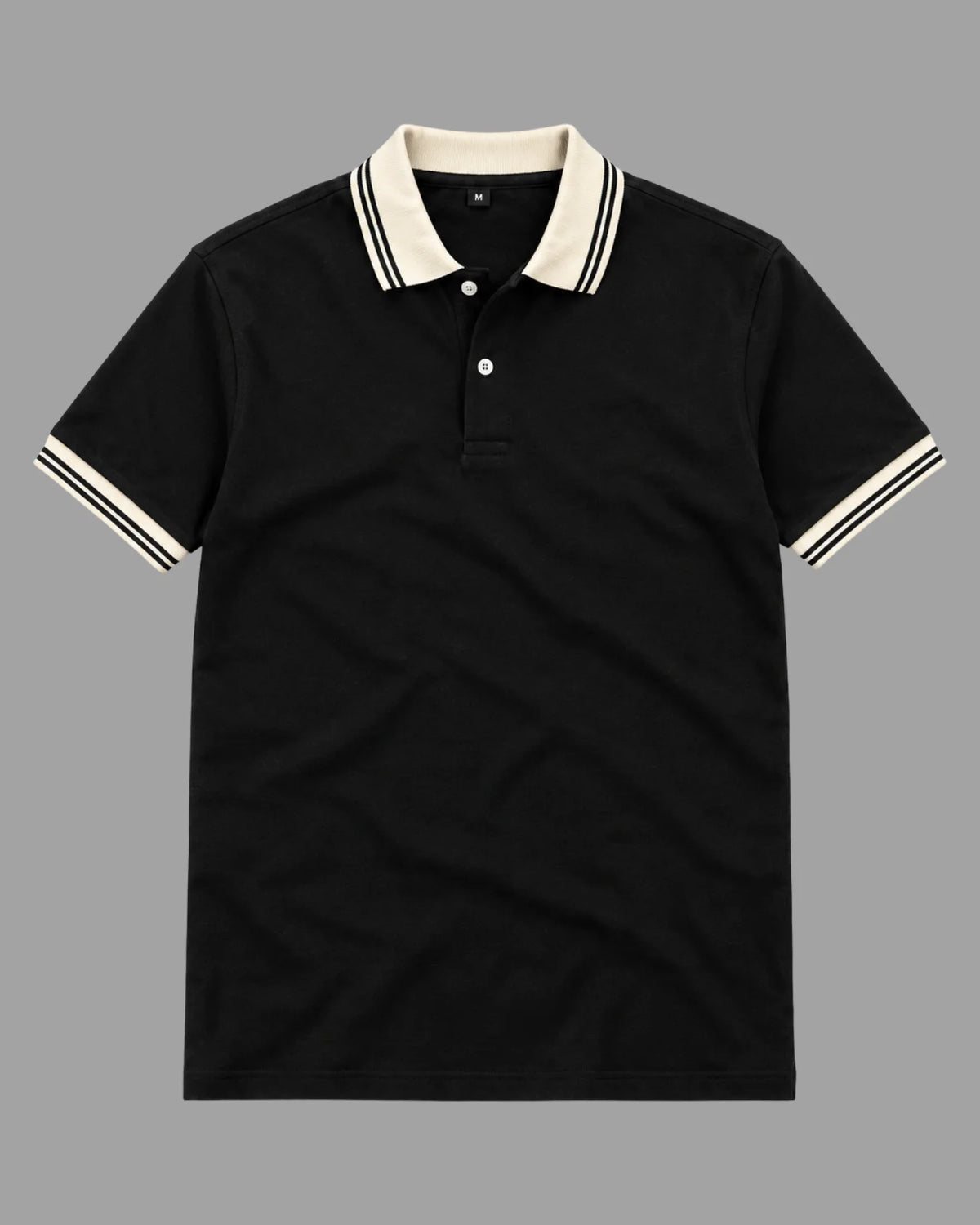 Men's Premium Black Polo Shirt