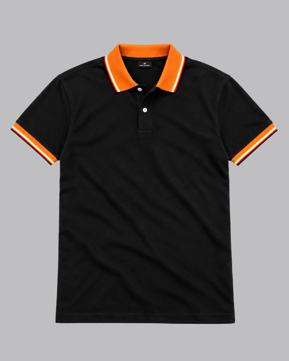 Men's Premium Black Polo Shirt