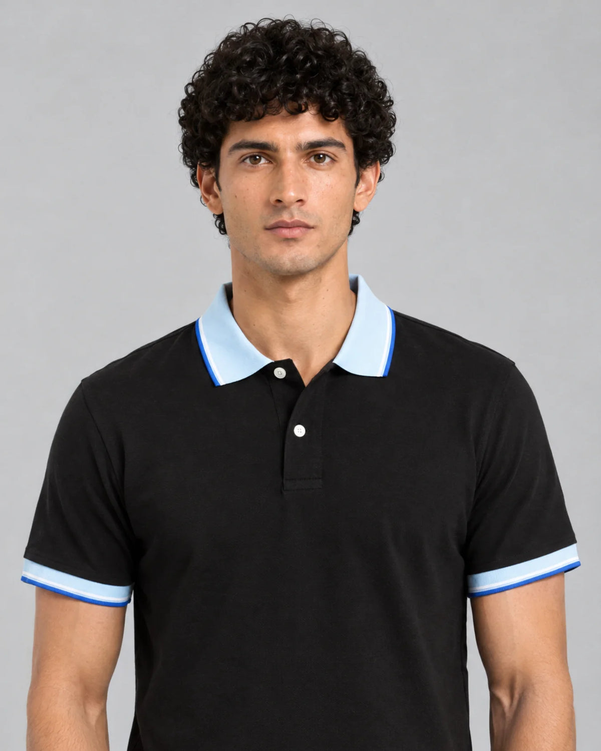 Men's Premium Black Polo Shirt