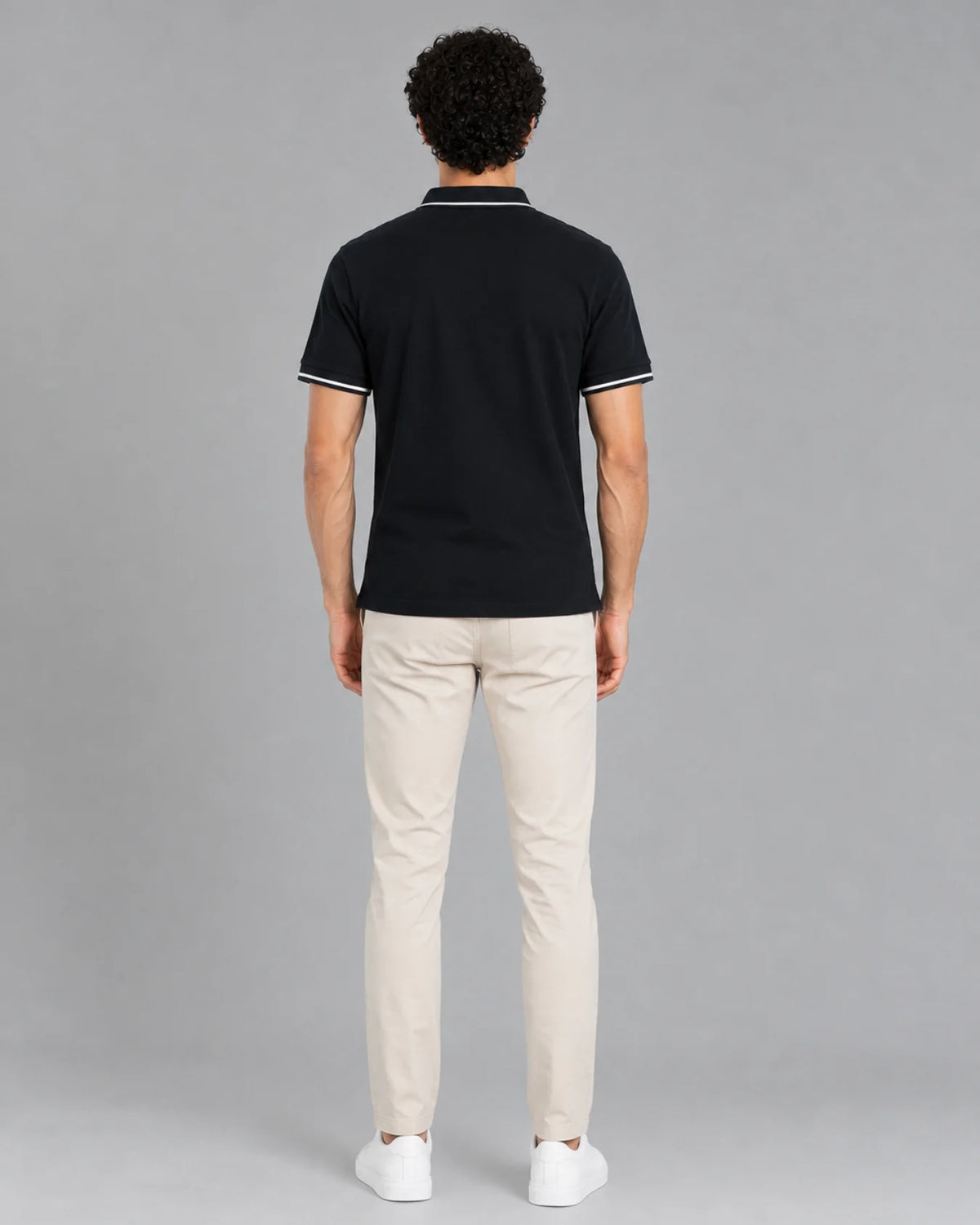 Men's Premium Black Polo Shirt
