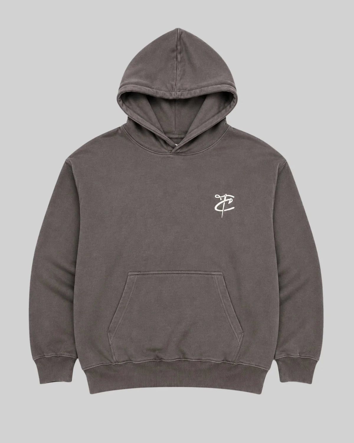 Men's Heavy Weight Premium Charcoal Hoodie