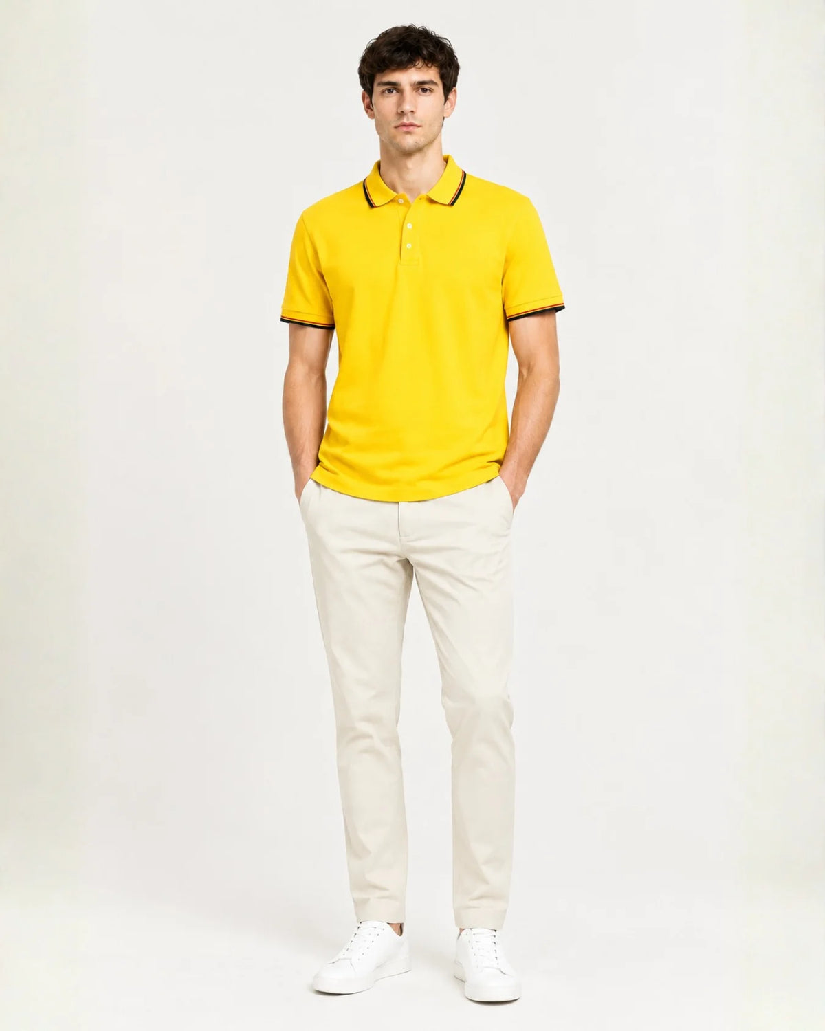 Men's Premium Tipping Polo Shirt
