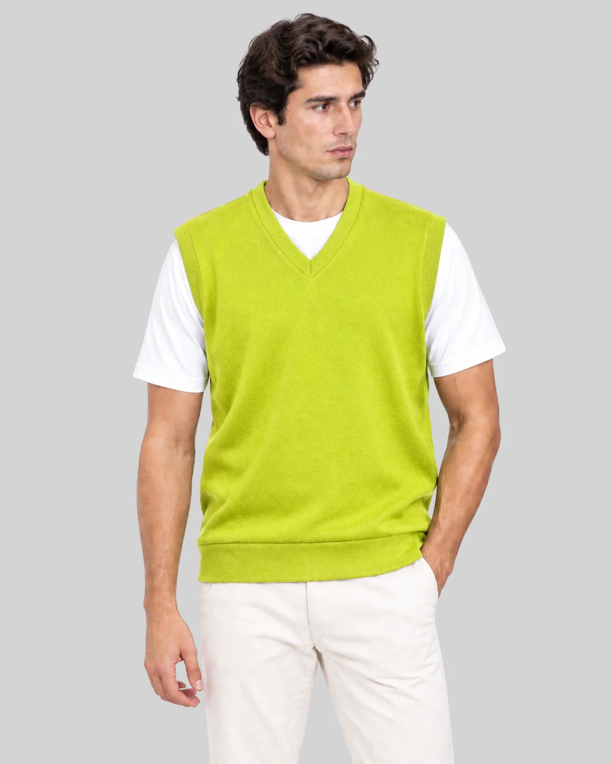 Men's Premium Knitted Vest - Multiple Colors