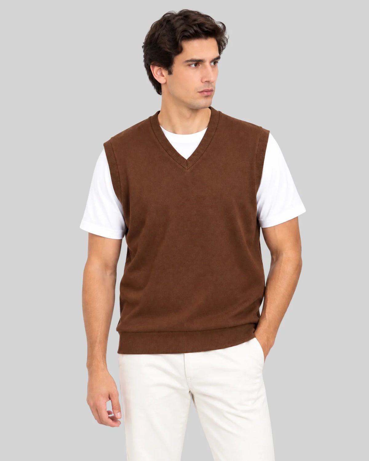 Men's Premium Knitted Vest - Multiple Colors