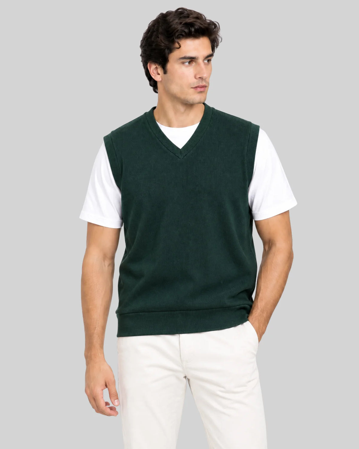 Men's Premium Knitted Vest - Multiple Colors