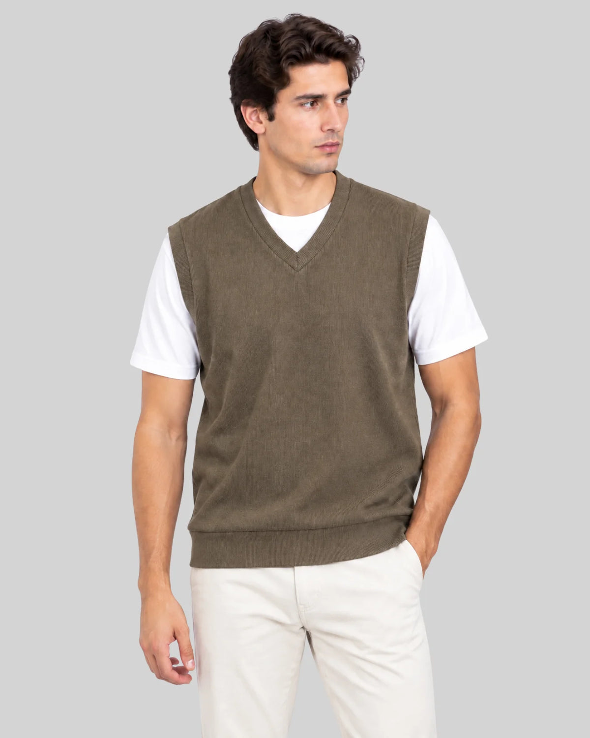 Men's Premium Knitted Vest - Multiple Colors