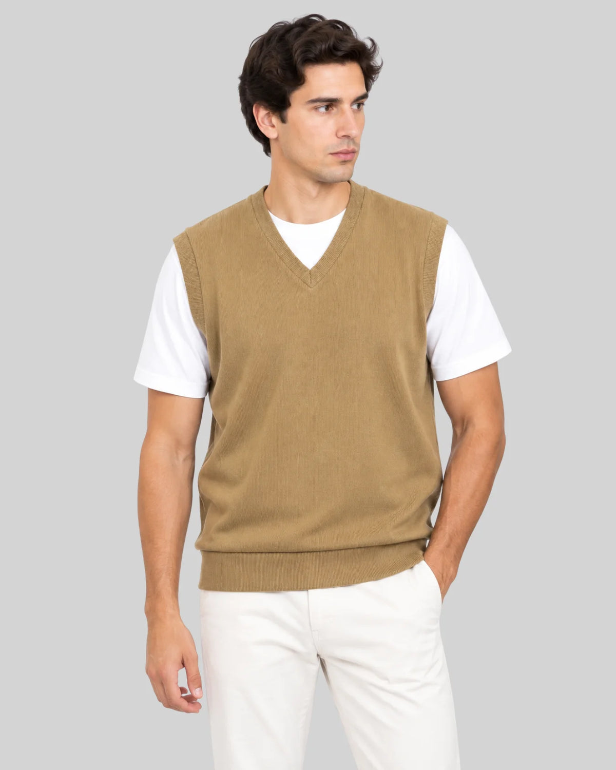 Men's Premium Knitted Vest - Multiple Colors