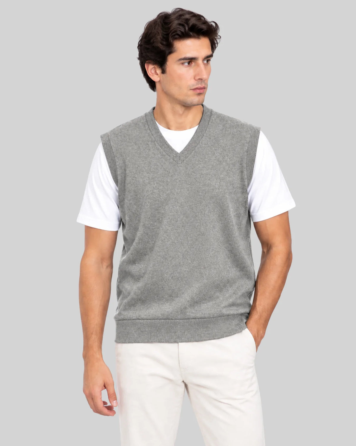 Men's Premium Knitted Vest - Multiple Colors