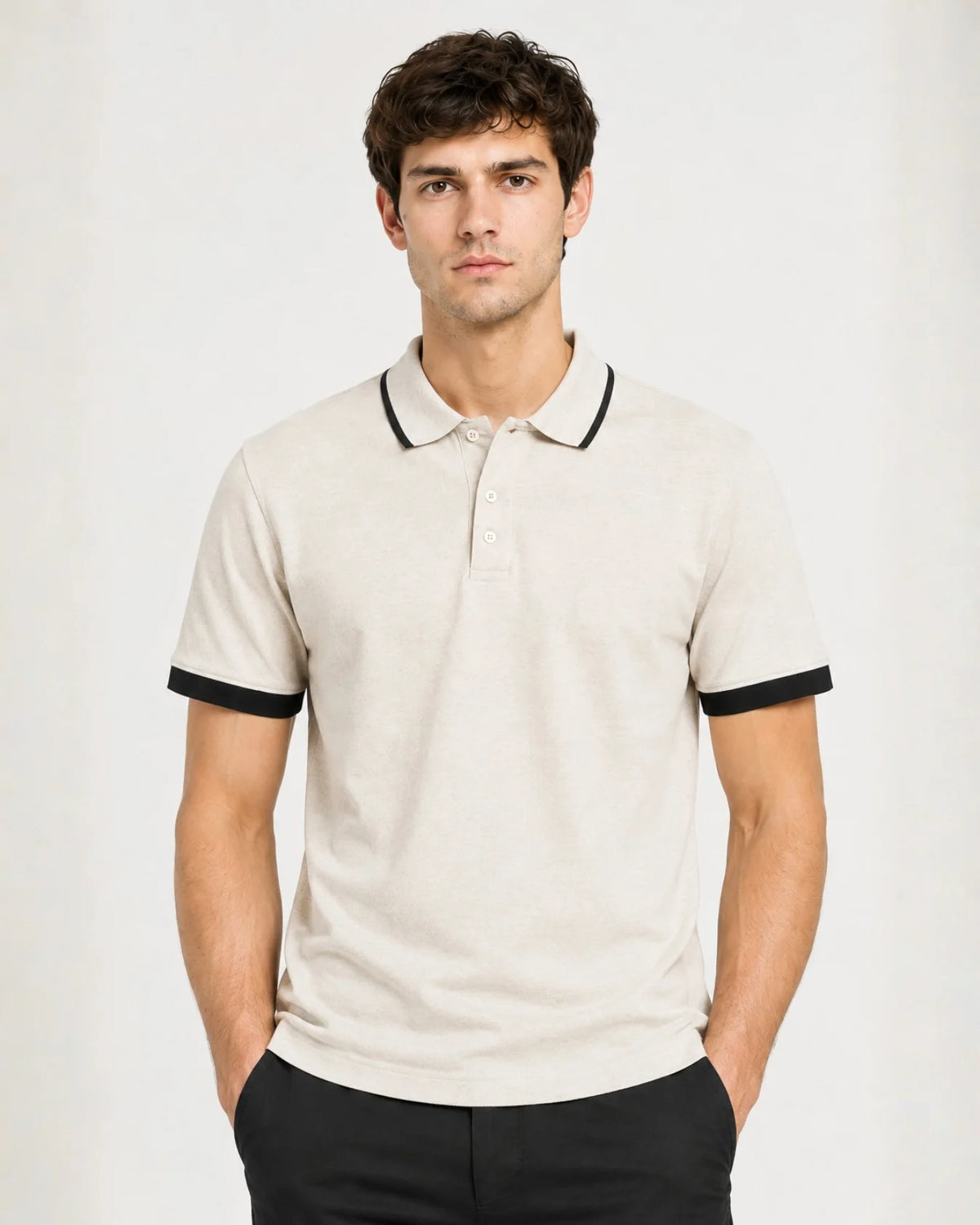 Men's Premium Tipping Polo Shirt