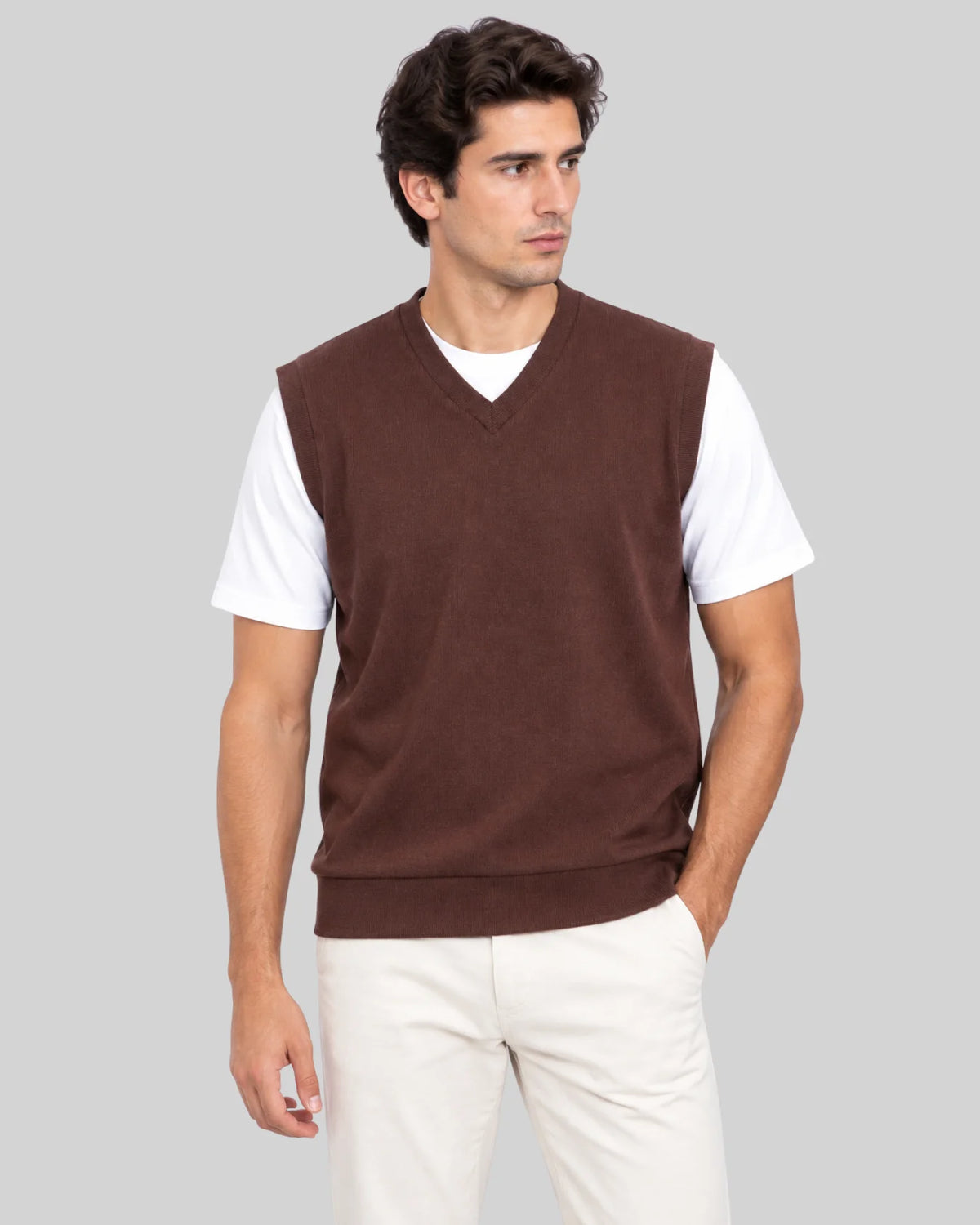 Men's Premium Knitted Vest - Multiple Colors