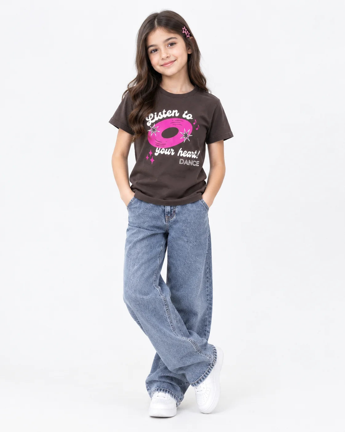 Girl's Premium Printed T-Shirt