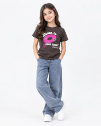 Girl's Premium Printed T-Shirt