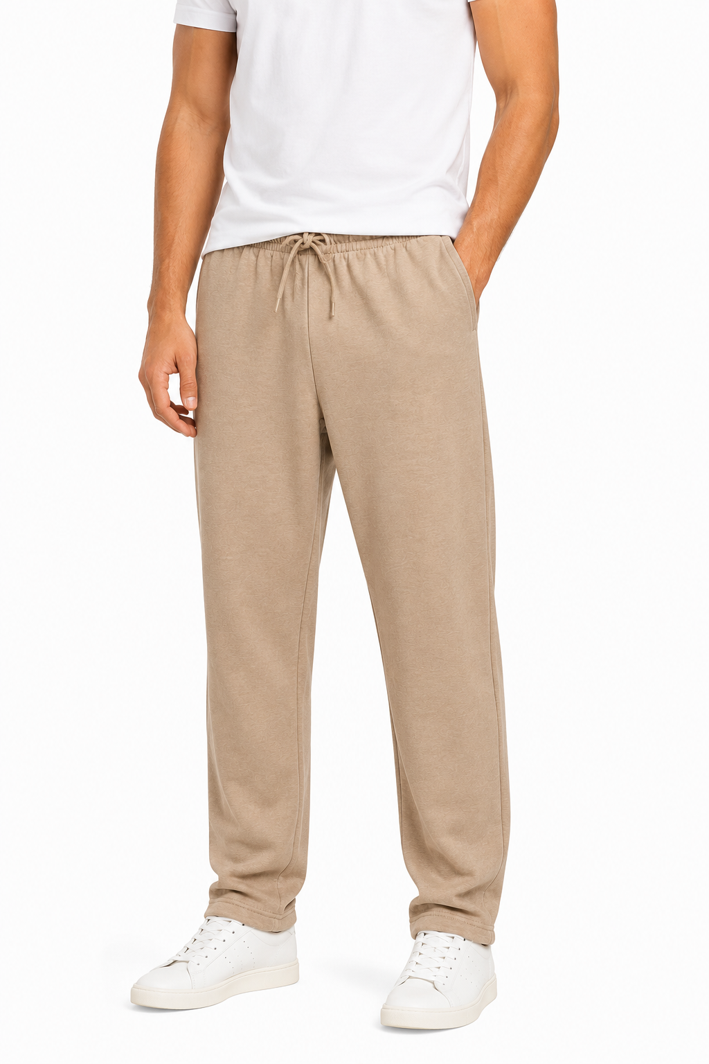 Men's Premium L-T Brown Sweat Pant