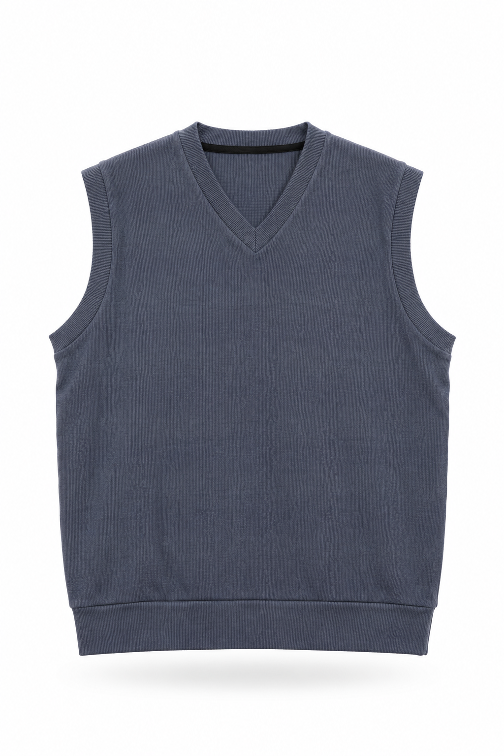 Men's Premium L-T Navy Knitted Vest