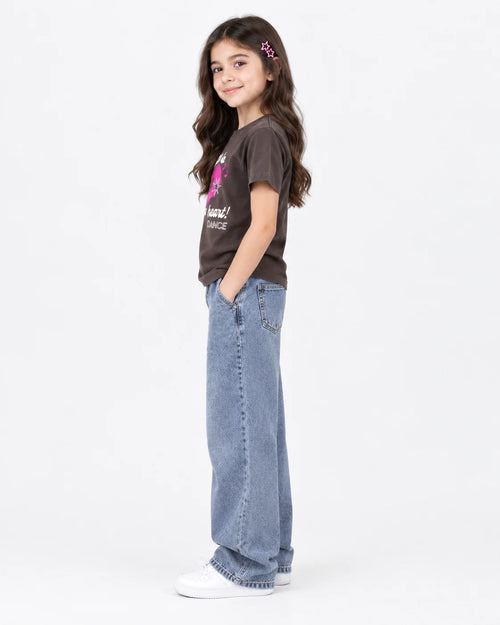 Girl's Premium Printed T-Shirt