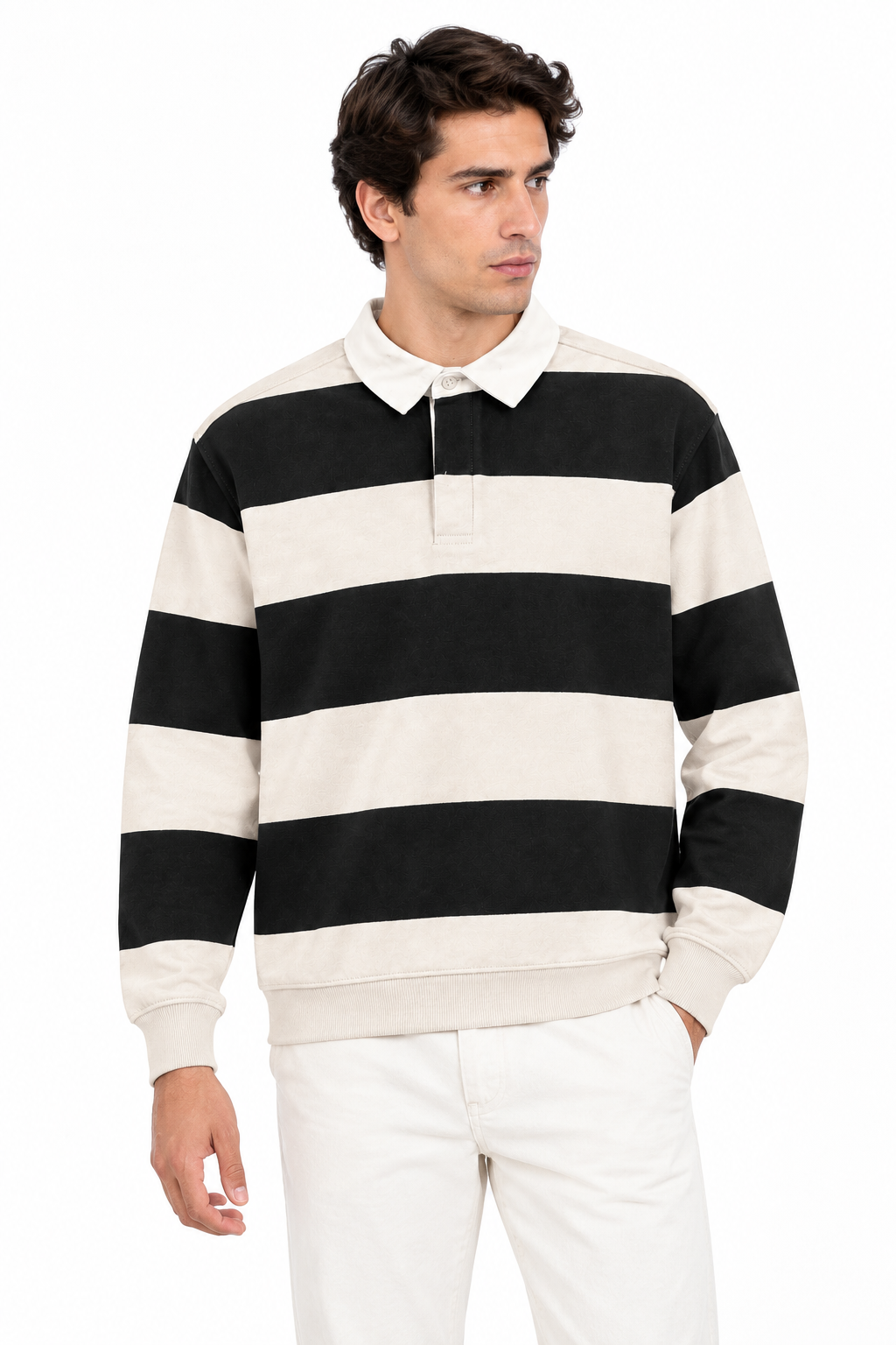 Men's Premium Rugby Sweatshirt
