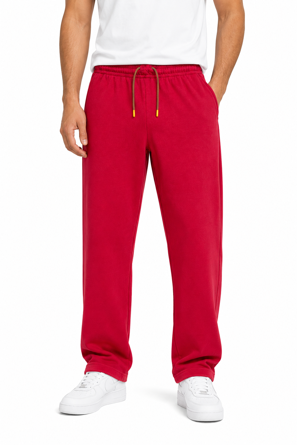 Men's Premium Red Sweat Pant