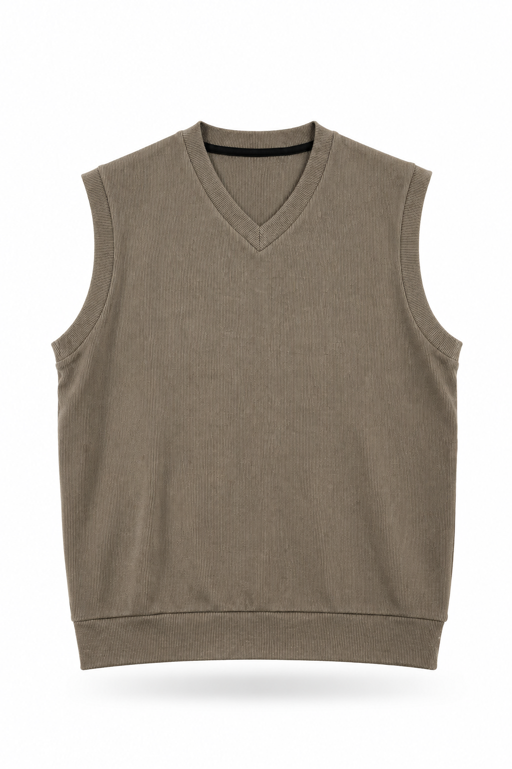 Men's Premium Olive Night Knitted Vest