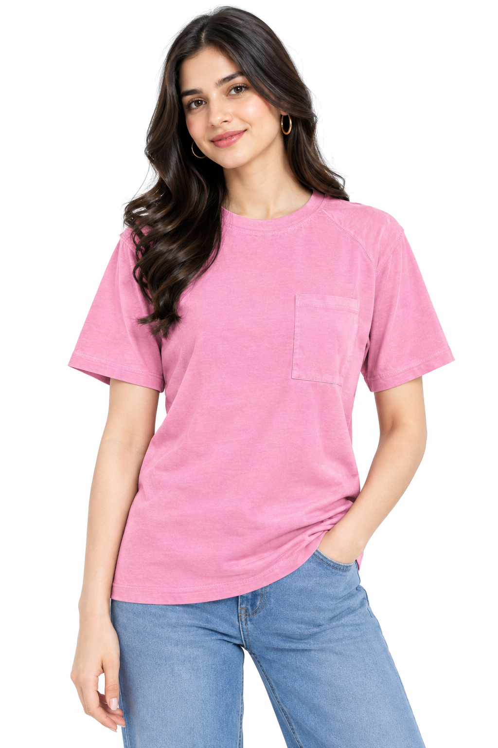 Women's Premium Pink T-Shirt