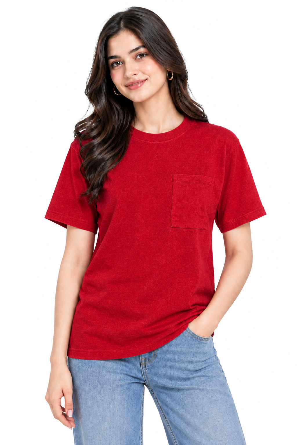 Women's Premium Red T-Shirt