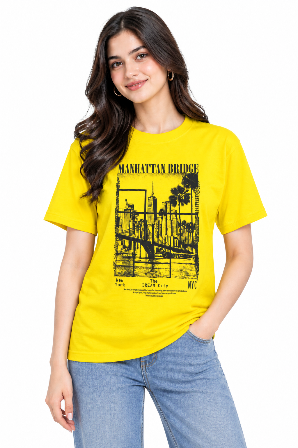 Women's Premium Printed T-Shirt